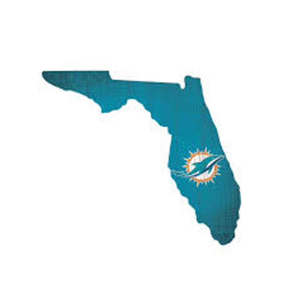 NFL Miami Dolphins Collectible Wall Hanging Sign Sports Decor Gifts